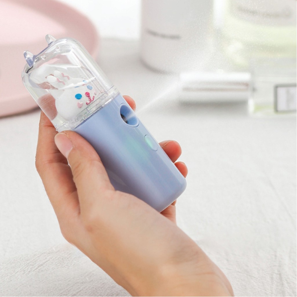 Nano Spray Pelembab Wajah Mini Portable Usb Rechargeable 30ml Untuk Perawatan Kulit