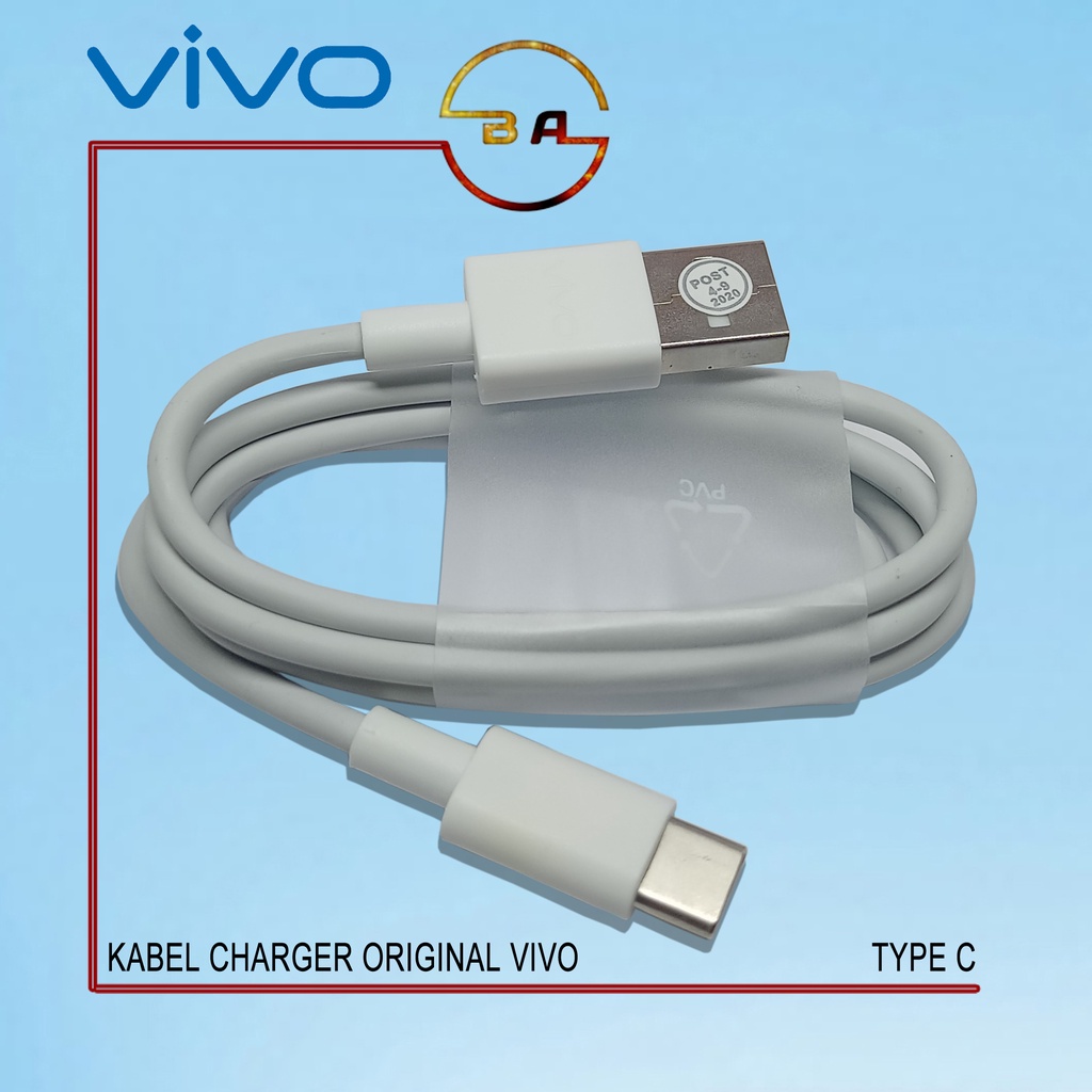 KABEL CHARGER VIVO TYPE C ORIGINAL - VIVO TYPE C CABLE ORIGINAL