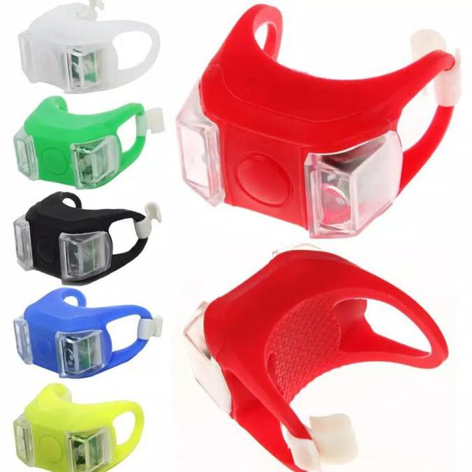 Lampu Sepeda Led Strobo Depan / Belakang