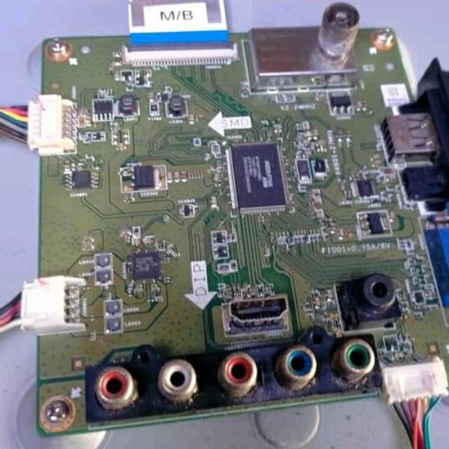 Mb - Mainboard - Motherboard - Mobo - Micom - Modul - Mesin Tv LED Sharp LC-24LE507I - LC-24LE5071 -
