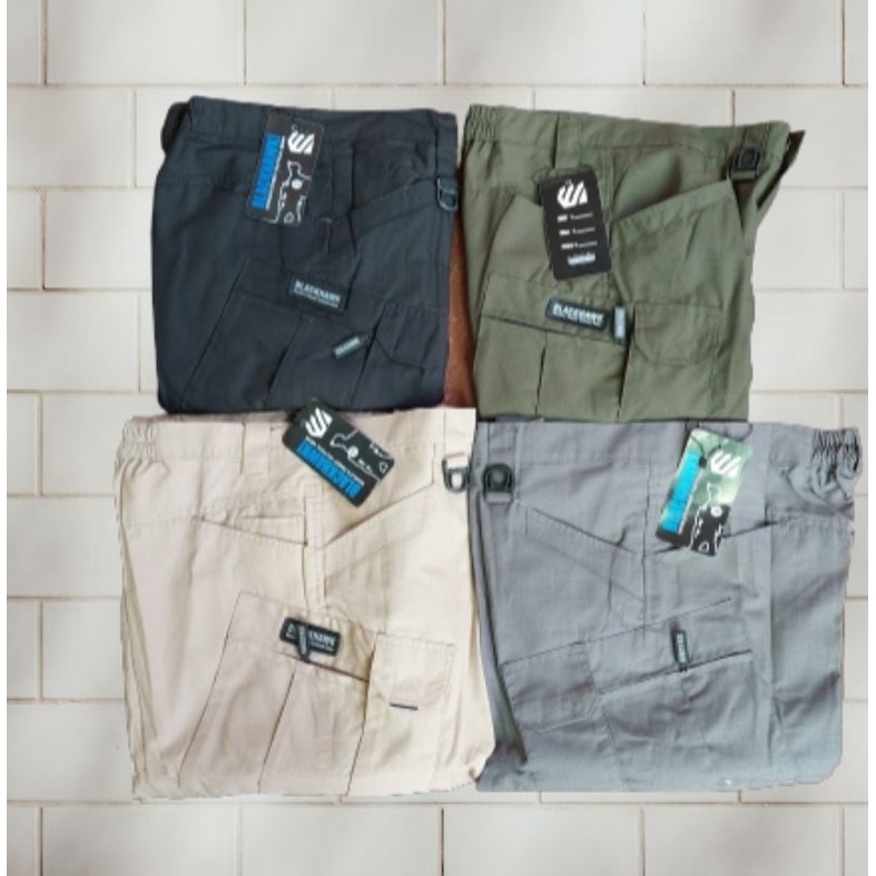 (COD) CELANA CARGO BYKER PREMIUM GRADE A, OUTDOR INDOUR PREMIUM (BLACKHAWK)