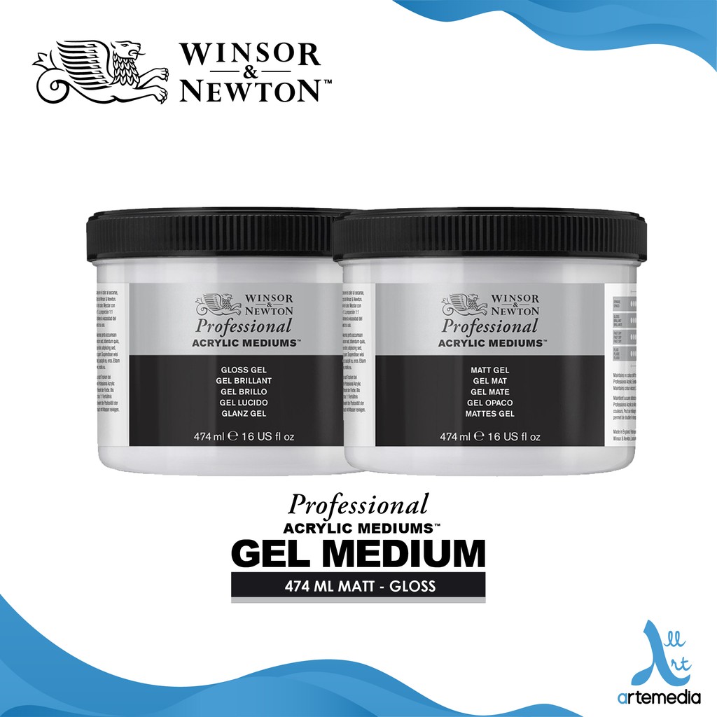 

Winsor & Newton Professional 474ml Acrylic Gel Medium