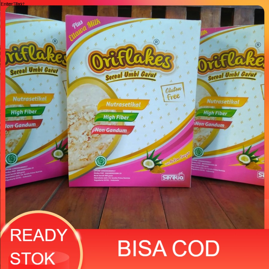 

ORIFLAKES GASTRO 900 GRAM | SEREAL UMBI GARUT | SOLUSI ASAM LAMBUNG DAN PENGGEMUK BADAN