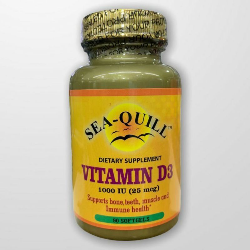 Seaquill Vitamin D3 1000 iu isi 90