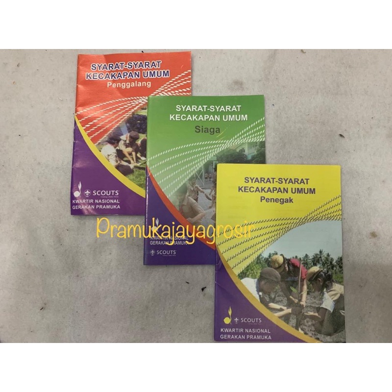 Jual Buku Sku Pramuka Siaga Penggalang Dan Penegak Shopee Indonesia