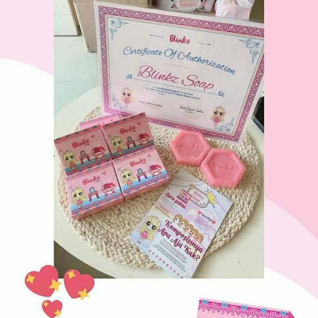BLINKZ SOAP Whitening Viral. BPOM & READYSTOCK