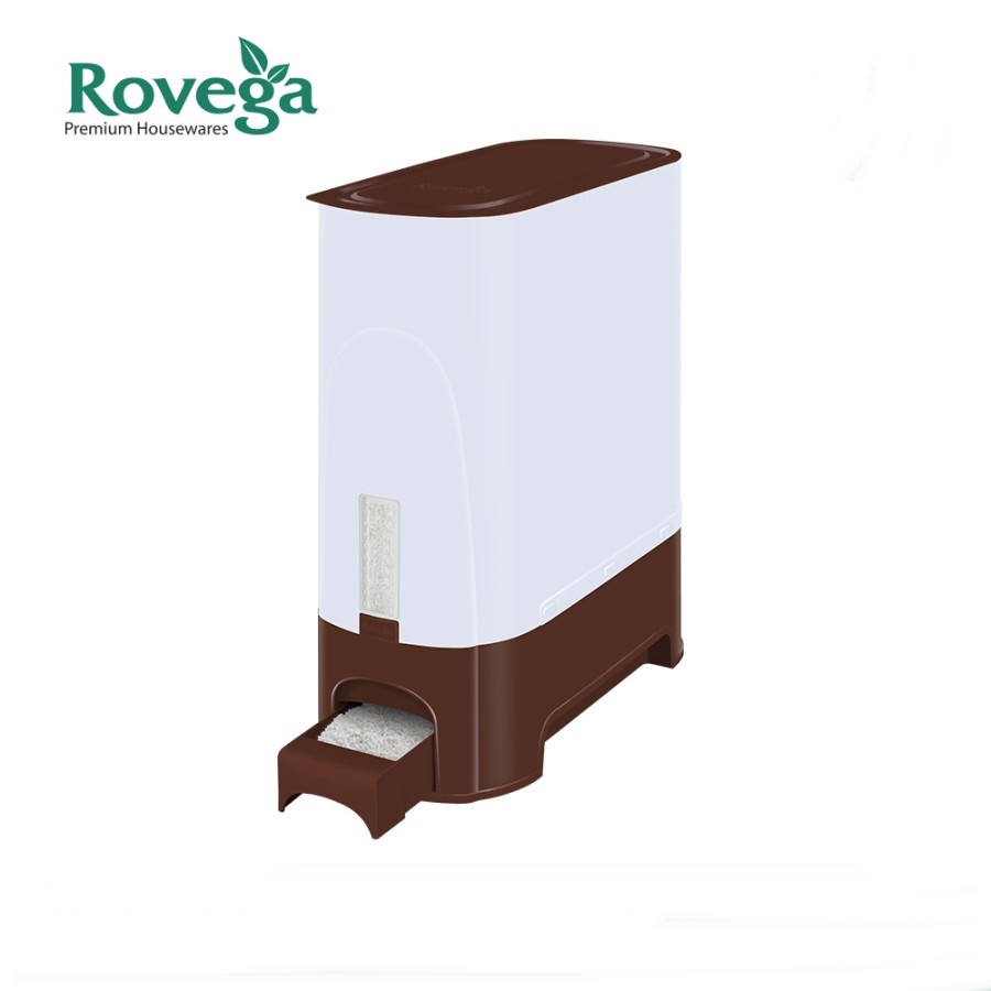 Rovega Wise Rice Box Plastik Premium 15Kg / RCB-15