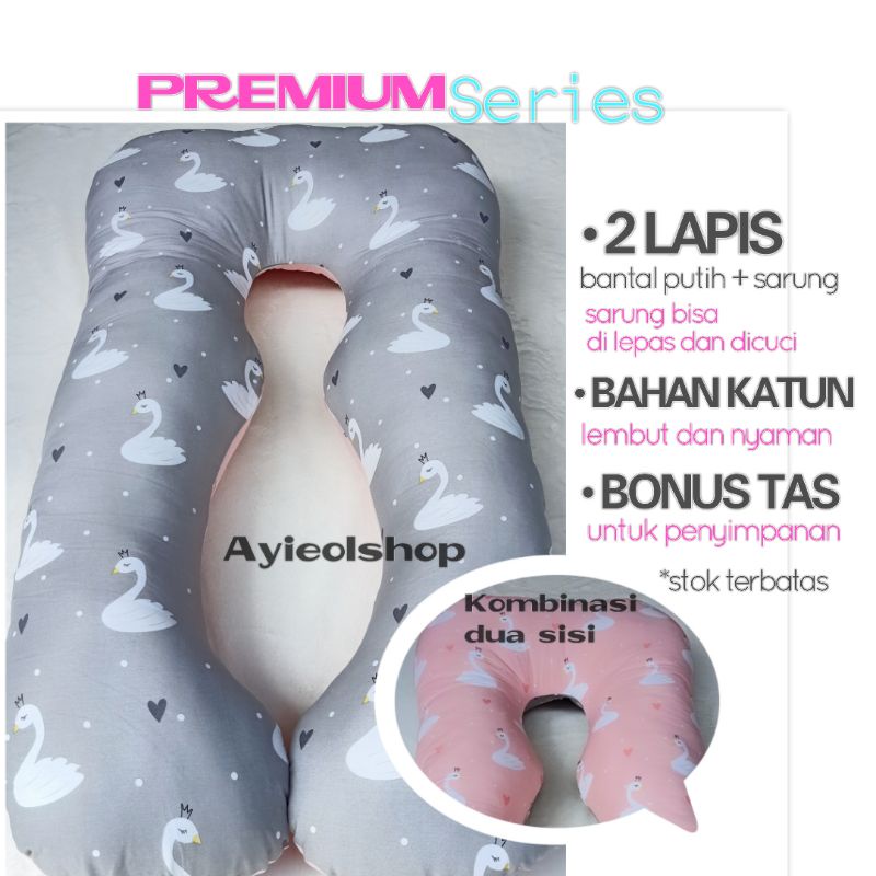 [BESTSELLER] BANTAL HAMIL PREMIUM FREE TAS  2 kulit + tas