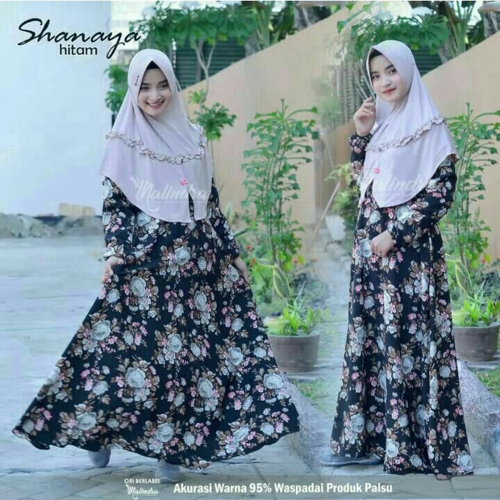 Gamis Dewasa Terbaru 2022 Untuk Lebaran Wolfis Premium Shanaya Nalindra