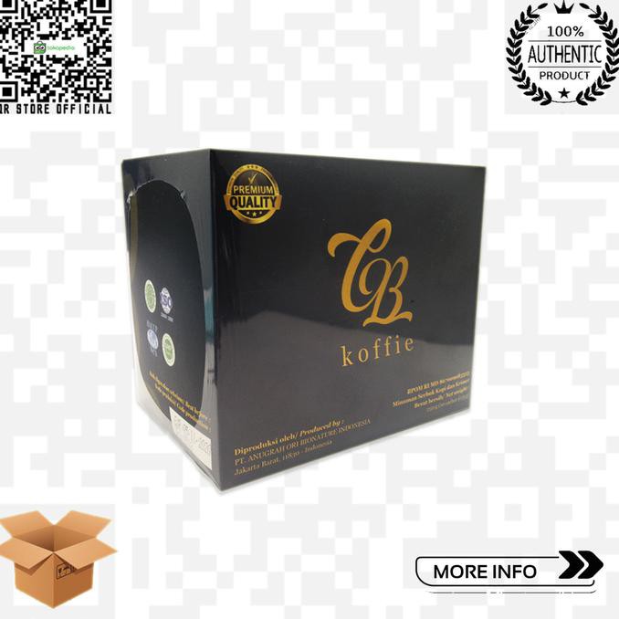 

KOPI CB KOFFIE COFFEE 10 SACHET PER BOX TERJAMIN