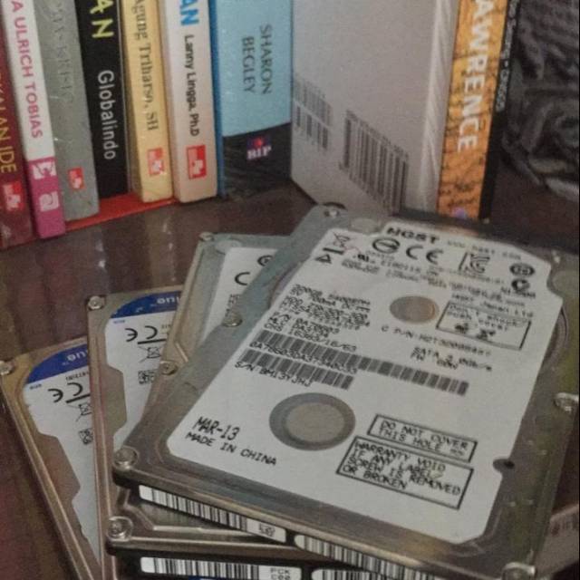 HDD Laptop 750gb Full Isi (merk random)