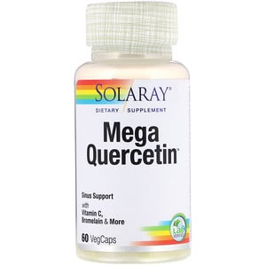 Solaray Mega Quercetin 60 VegCaps ORI USA Pencernaan