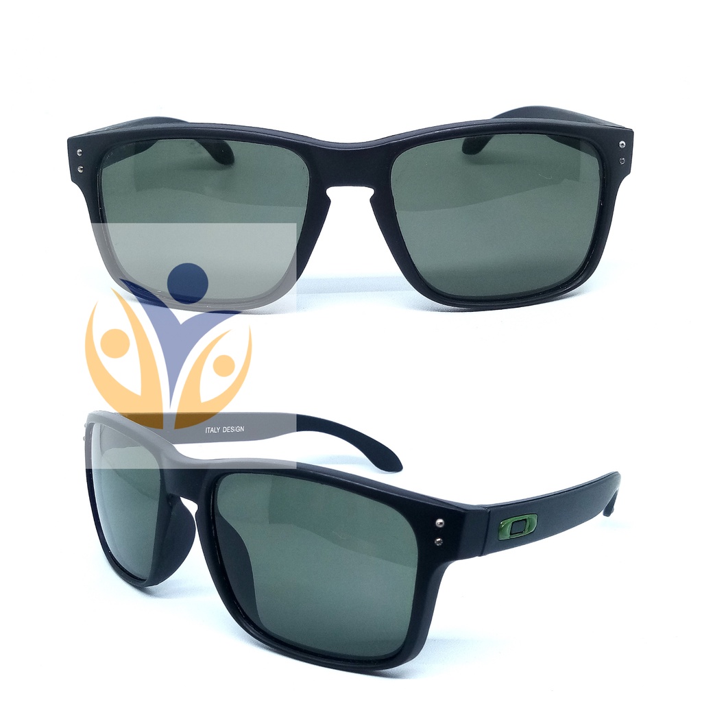 Kacamata hitam fashion square uv protection