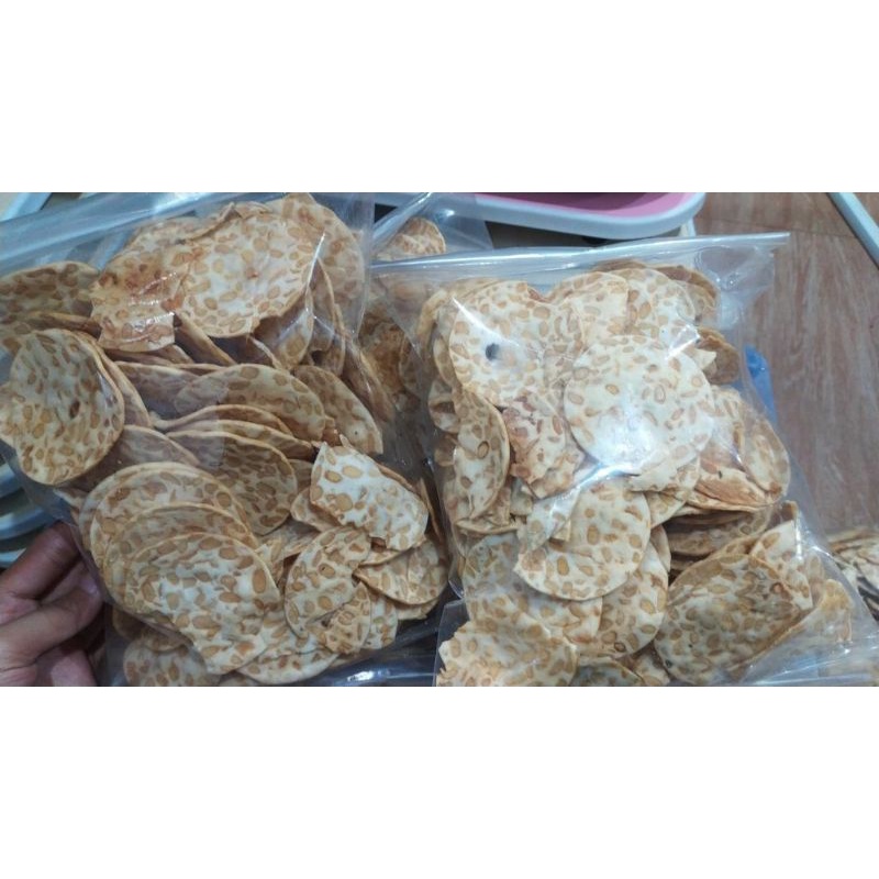 

Keripik tempe ukuran per 250 gram