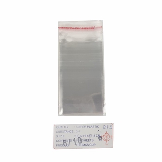 6x10 cm Plastik OPP TIPIS LEM Plastik Kartu Nama 6x10 cm Plastik OPP TIPIS LEM Plastik Kartu Nama