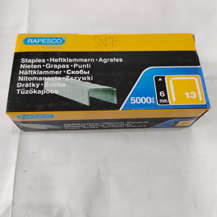

Refill Staples Tembak / Isi Steples Hektar Tembak 6mm Rapesco