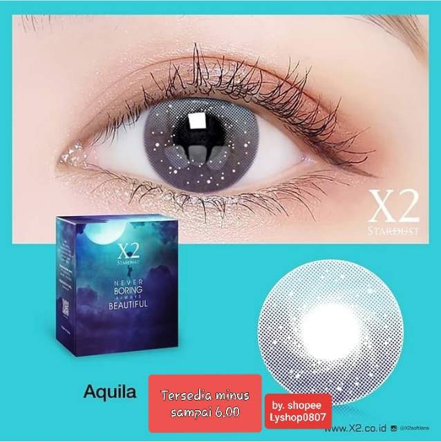 ( Normal ) SOFTLENS X2 STARDUST COLOR [ EXP 04/2024 ]