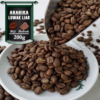 

Kopi Gayo Arabika Luwak Liar 200 Gram