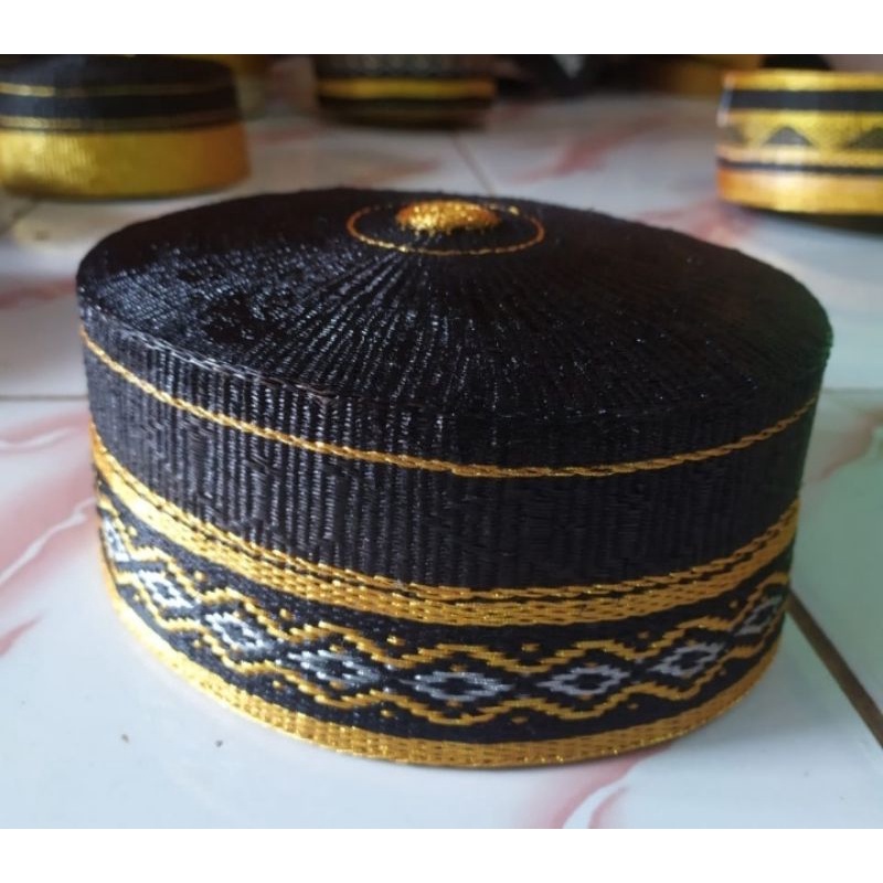 Songkok Recca motif batik / Songkok Guru / Kopiah / Peci / Topi