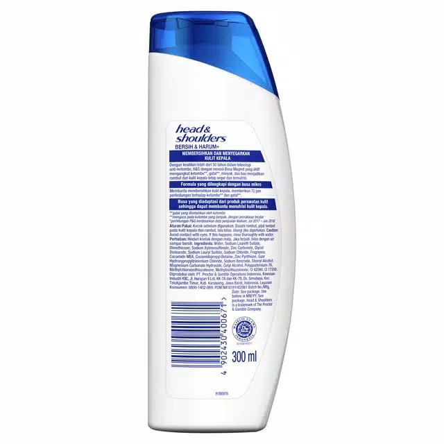 Head &amp; Shoulders Shampoo Clean and Balanced 300ml