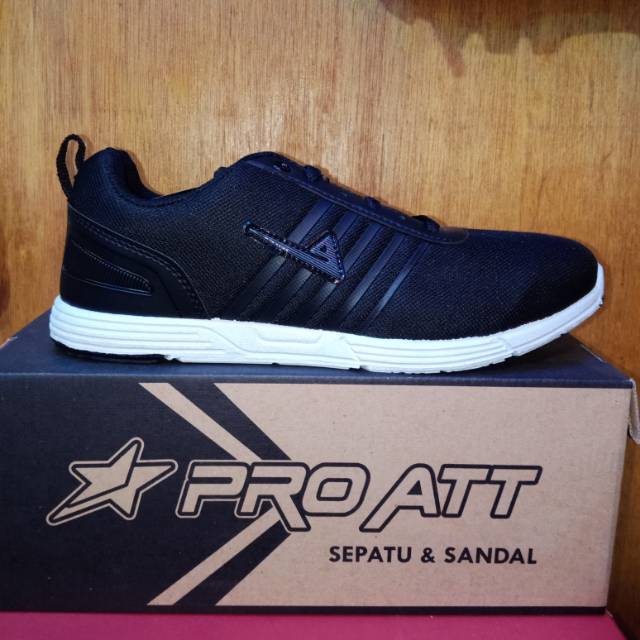  SEPATU  SEKOLAH  PRIA ORIGINAL PRO  ATT  MS 300 HITAM  PUTIH  