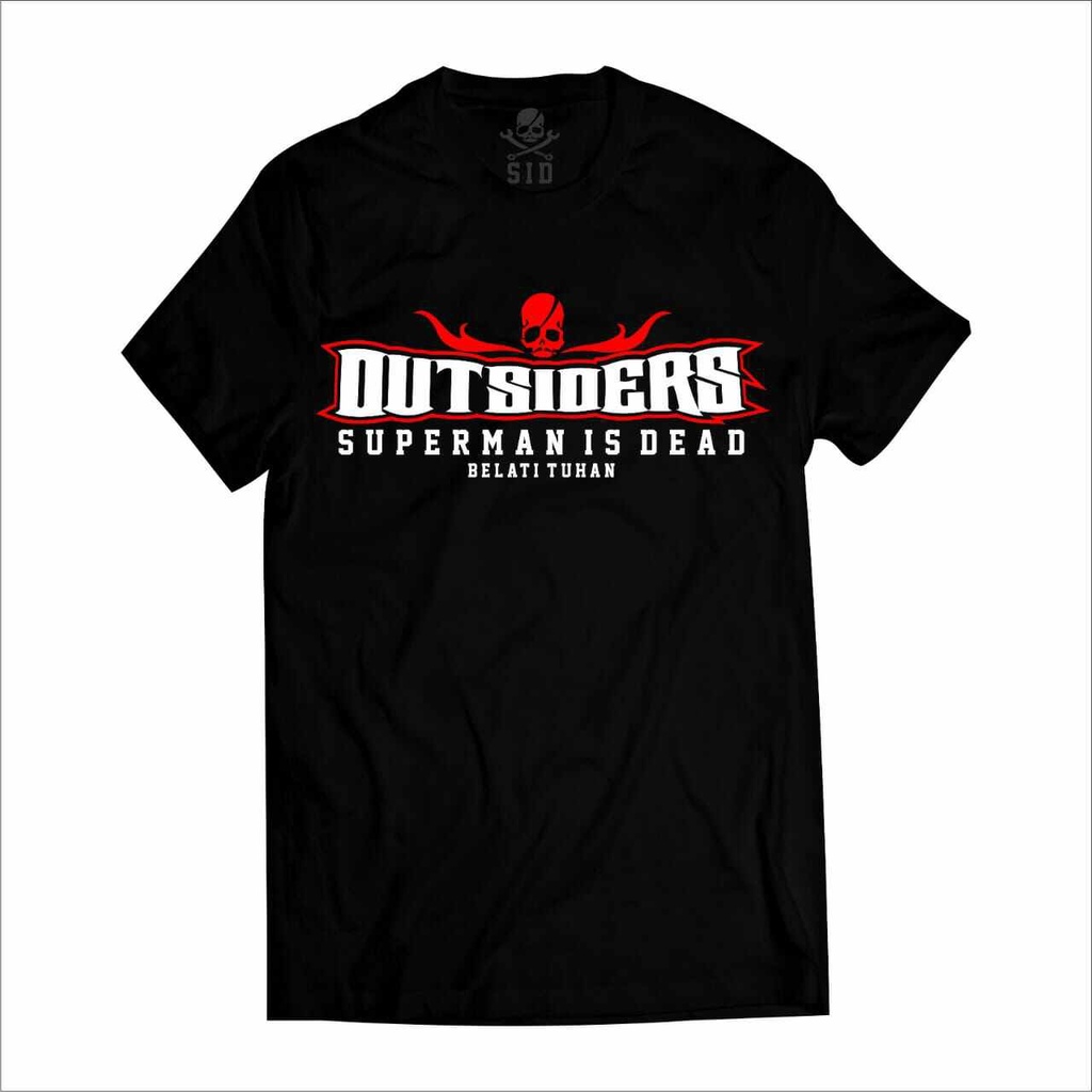 KAOS SUPERMAN IS DEAT ORIGINAL DISTRO - KAOS PENDEK SID DISTRO