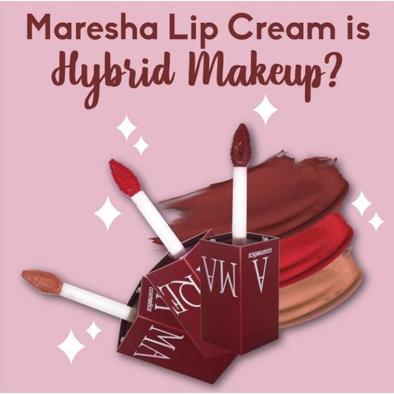 Lipcream by maresha skincare Nude & Wild wine Rp. 85.000