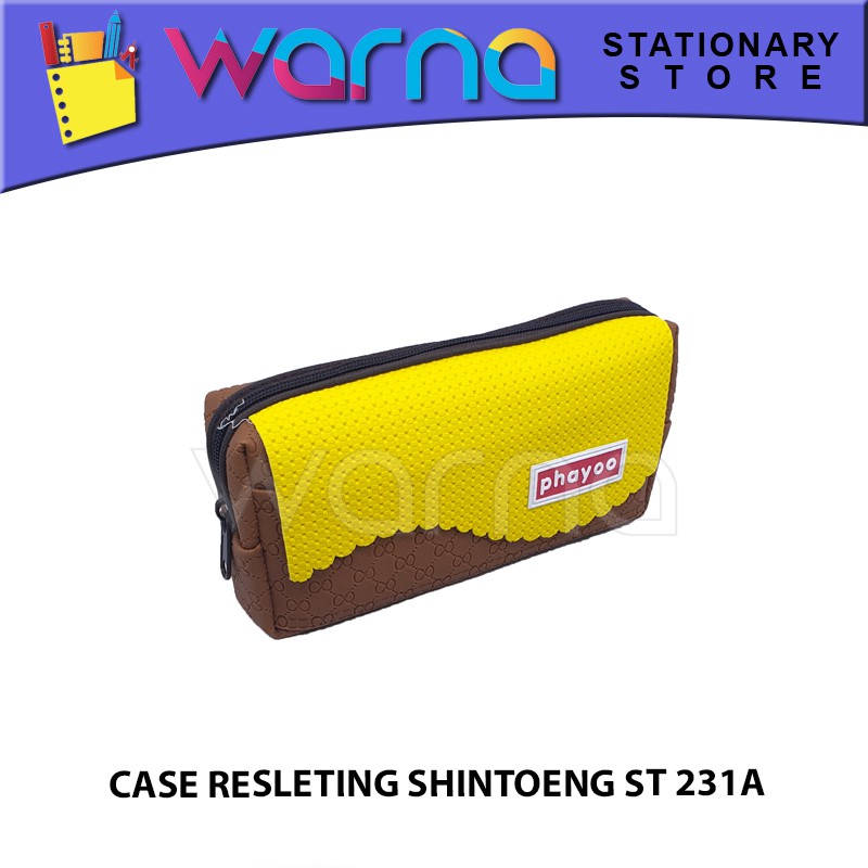 

TEMPAT PENSIL KOTAK PENSIL CASE KAIN RESLETING SHINTOENG ST 231A