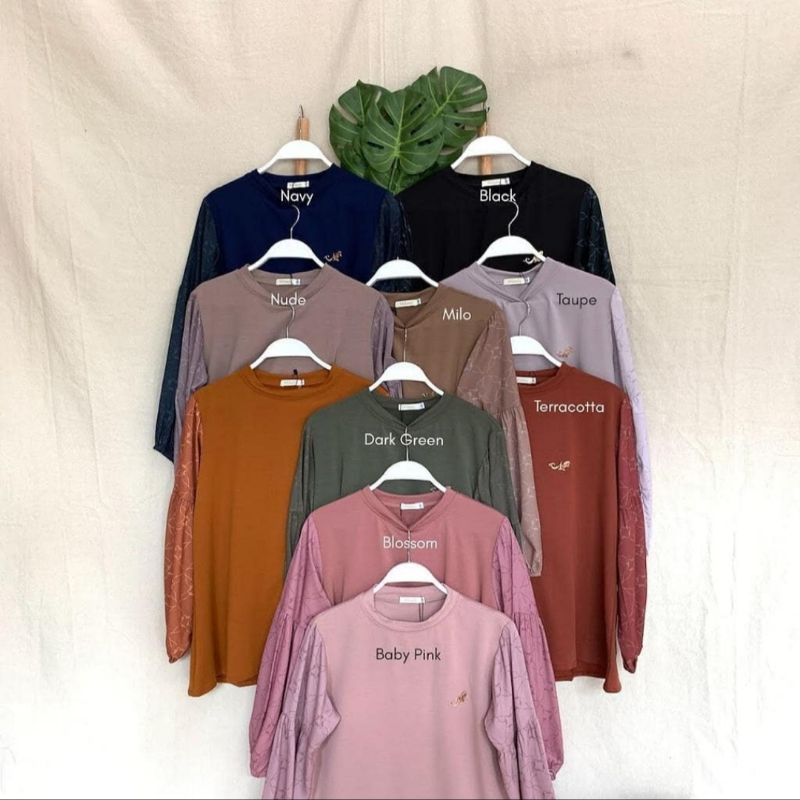 Blouse Knit Monogram by Mylady