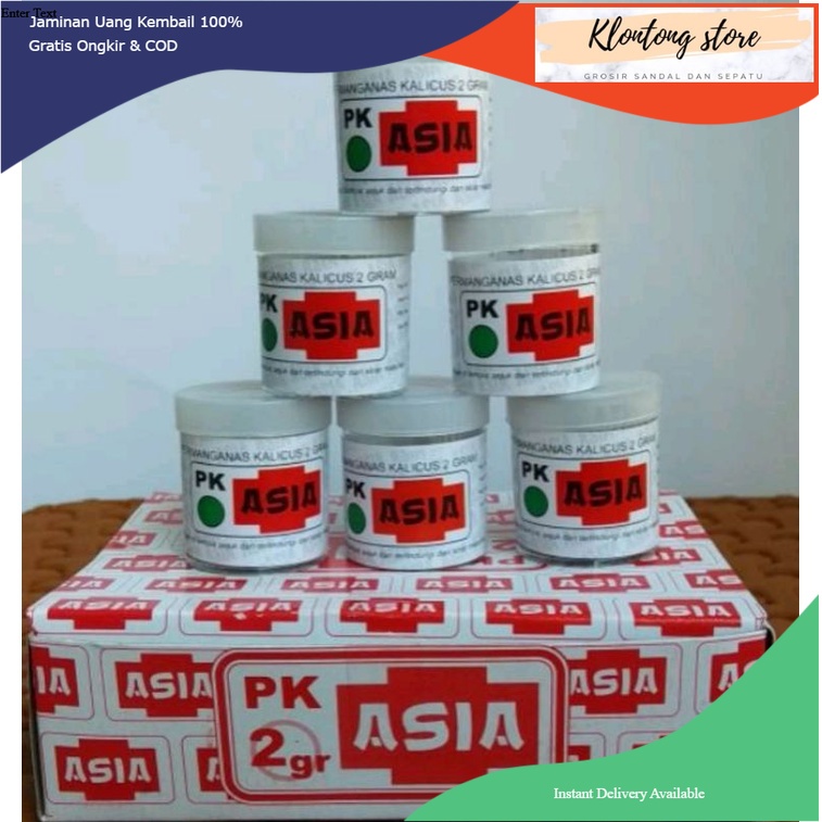 PK serbuk permanganas peka 2 GR 1 BOX