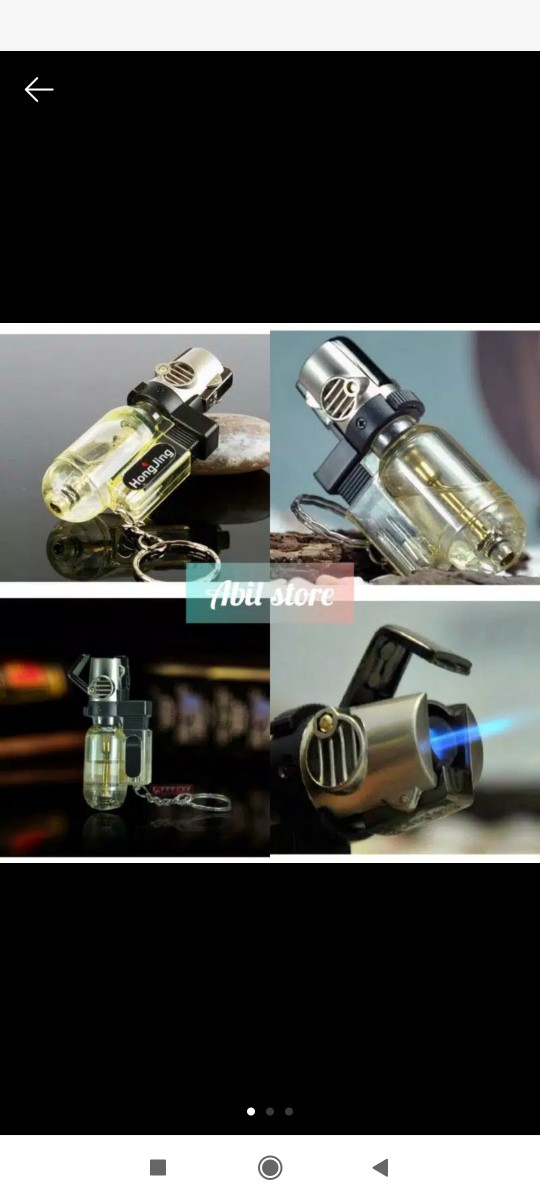 Firetric Tin Pioneer Windproof Powerfull Micro  Torch Flame - Korek Api  Anti Angin 7mk2af