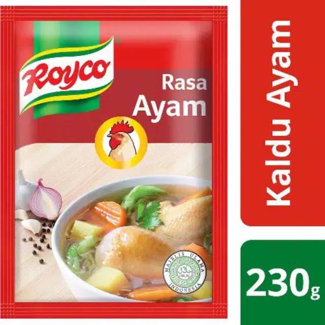 

Royco Bumbu Penyedap Makanan Rasa Kaldu Ayam 230 gr