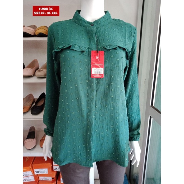 BLOUSE / KEMEJA WANITA THREE COINS 3C BRANDED MATAHARI MURAH BLS3C00277