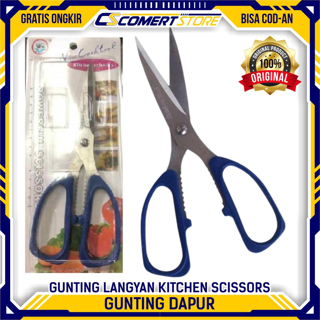 

GUNTING LANGYAN KITCHEN SCISSORS | GUNTING DAPUR | GUNTING SERBAGUNA