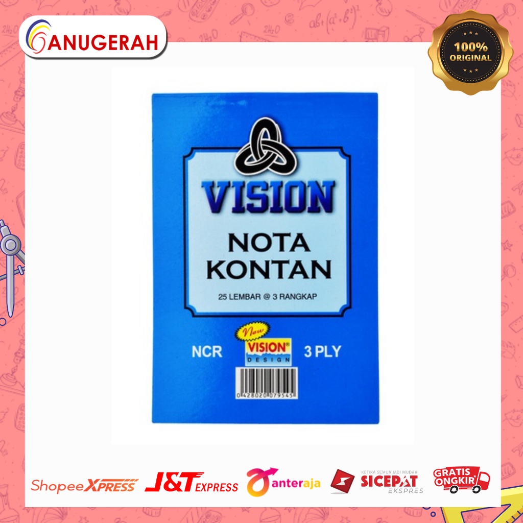 

VISION 3 PLY KECIL NOTA