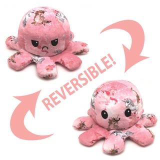 Jual Reversible Plushie Octopus Animal 