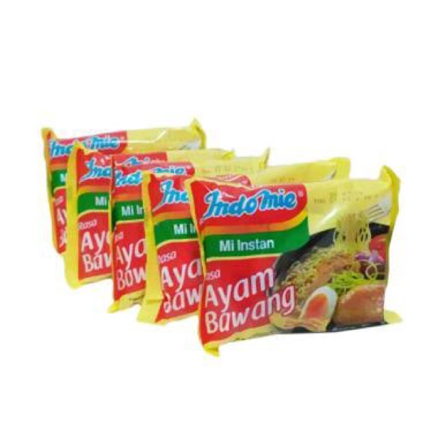 Indomie Ayam Bawang / Indomie Kuah Rasa Ayam Bawang / Mie Instan Indomie Rasa Ayam Bawang