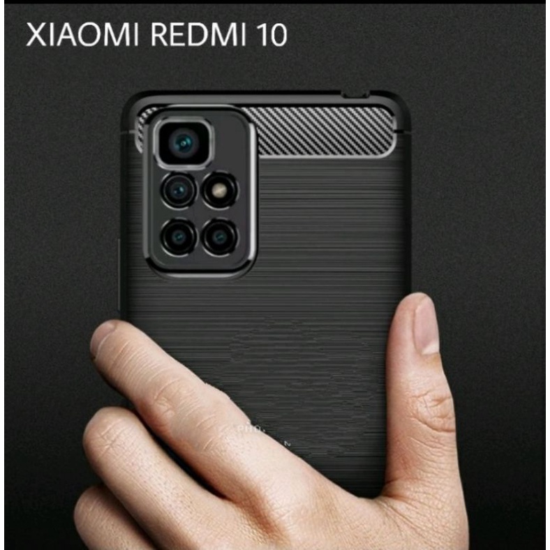 Redmi 10 Case Softcase Casing Ipaky Black Protec Camera