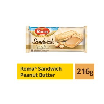 

Roma Biscuit Sandwich Peanut Butter 216G - bloramart