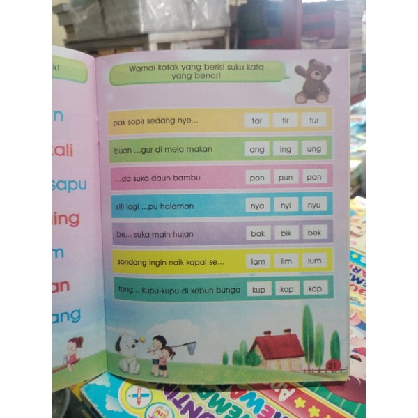 Buku Aku Pintar Calistung 3B 64 Halaman (15×21cm)