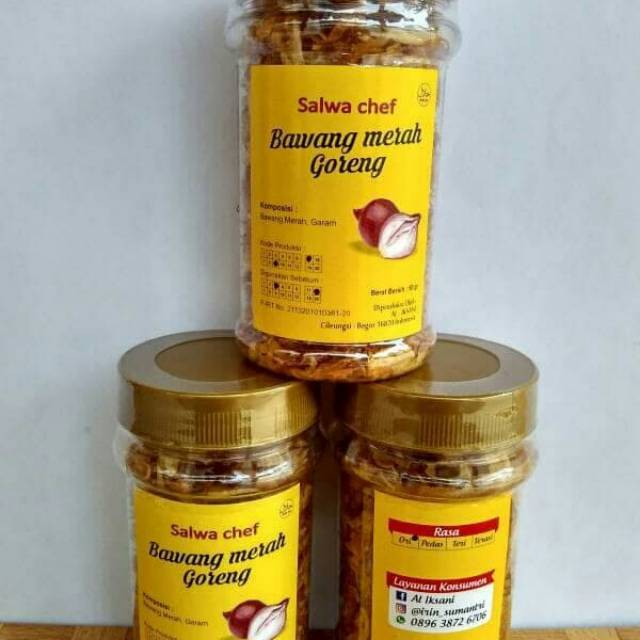 

Bawang Goreng Sumenep Premium Renyah & Wangi Berat 50gr