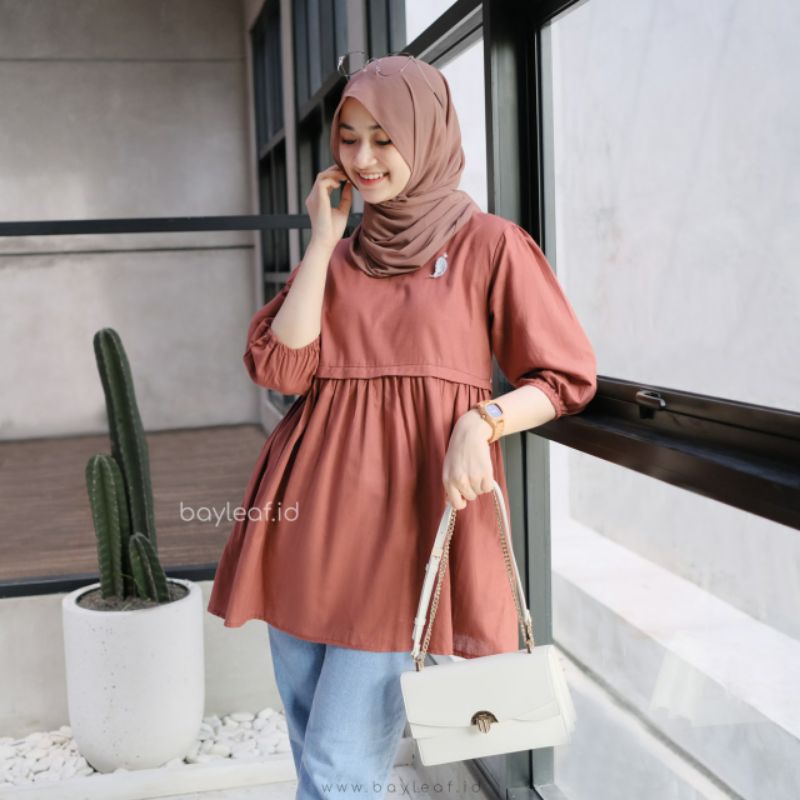 BLOUSE RUBY LENGAN PANJANG BY BAYLEAF.ID DEV_OUTFIT