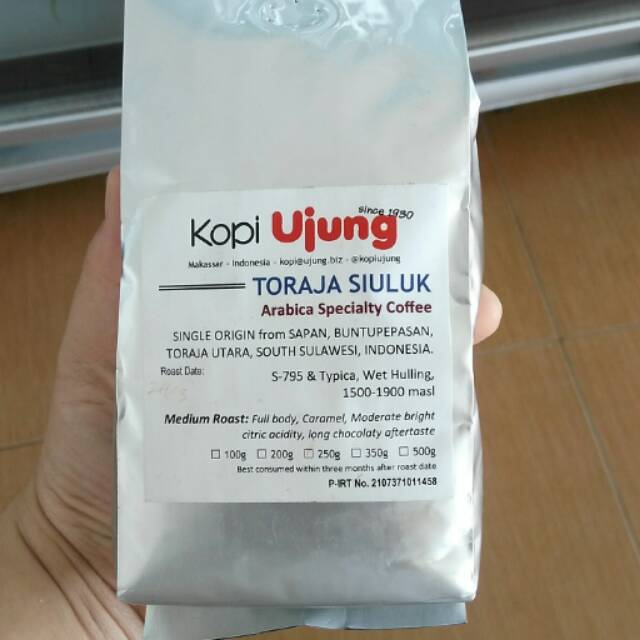 

Kopi Ujung Toraja Arabica oleh oleh makassar