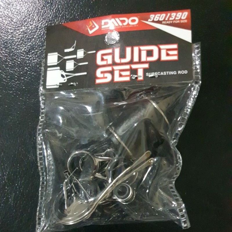 guide set Daido untuk surfcasting rod