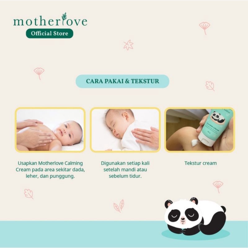 Motherlove Calming Cream 30 gr/Krim Penghangat Kulit Bayi