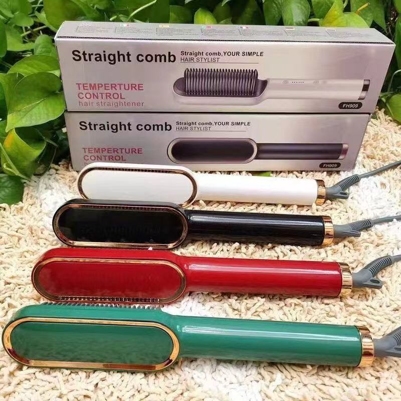 Catokan Sisir Pelurus Rambut Hair Straightener Curler 2 in 1-3