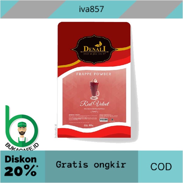 

PROMO Red Velvet Denali Powder Drink 800gr GRATIS ONGKIR