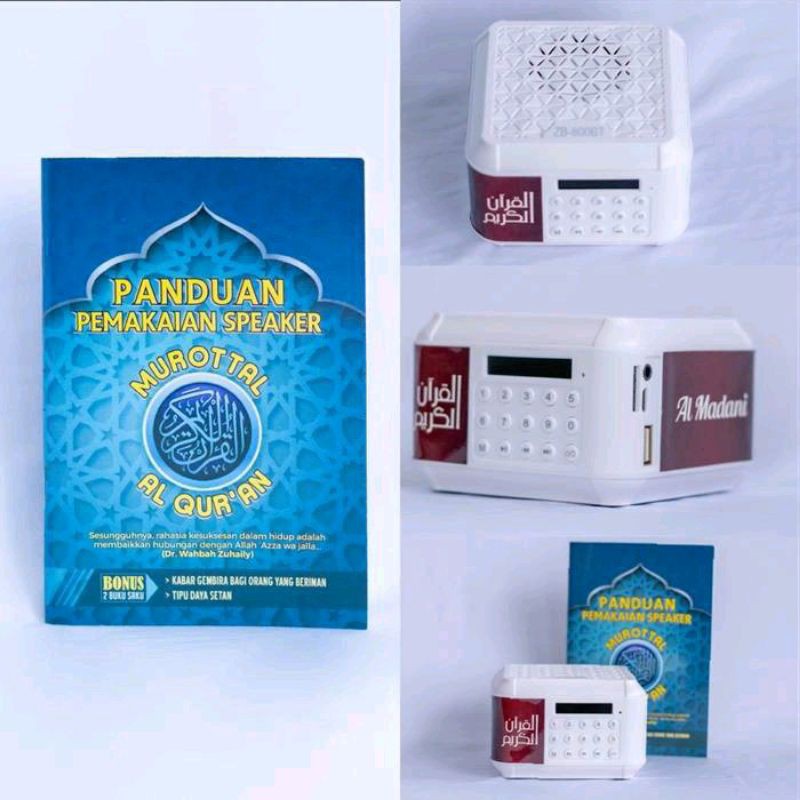 Madani Speaker Quran Alquran ZB-800 BT 16GB