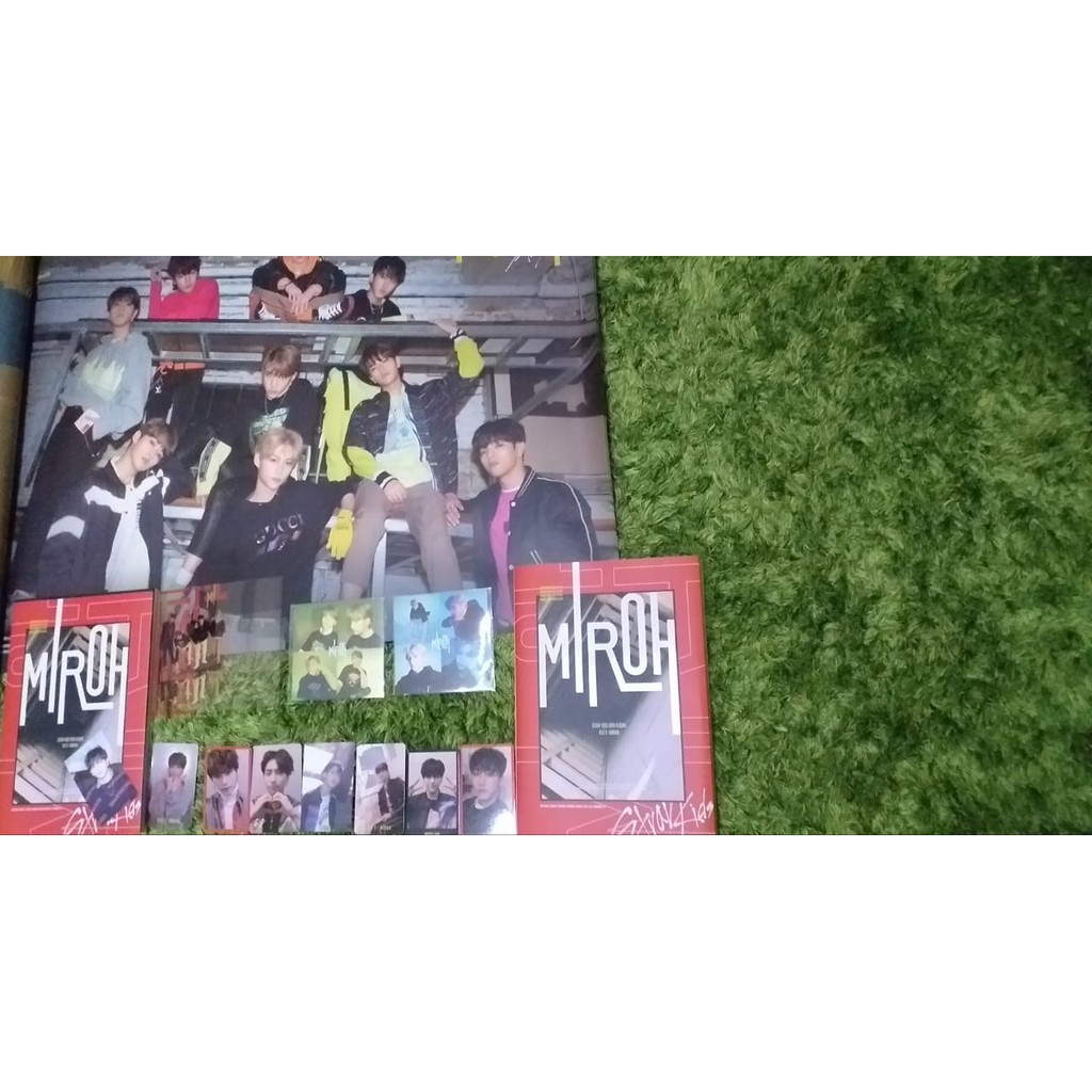 STRAY KIDS KIDZ SKZ MIROH ALBUM POSTER LEEKNOW HYUNJIN STICKER CLEAR POSTCARD QR IMAGE VOICE CARD PC