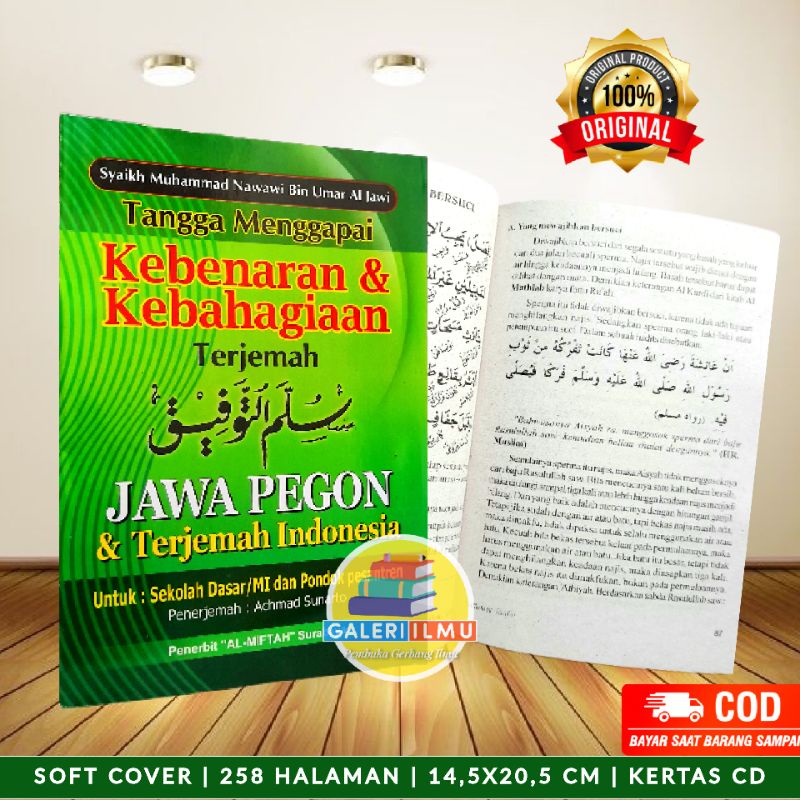 Terjemah Sulamut Taufiq Jawa Pegon Dan Indonesia JPI Terjemah Sulam Taufiq Jawa Pegon Dan Indonesia 